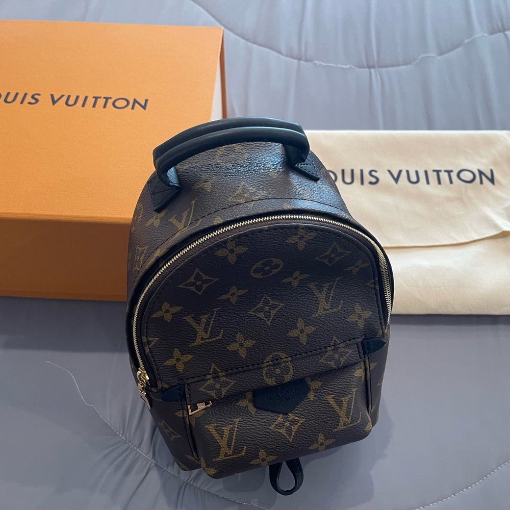 Louis Vuitton Brown and Black Mini Backpack